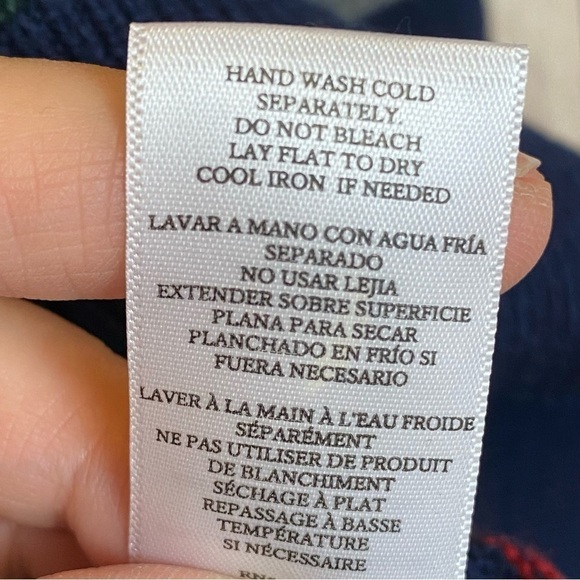 Rails Kent Rugby Stripe Cotton/Wool Blend Striped Long Sleeve Sweater Size L Men - Picture 10 of 10